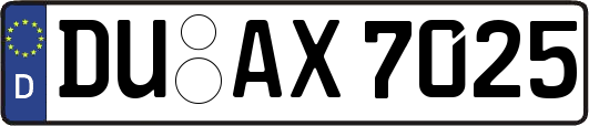 DU-AX7025