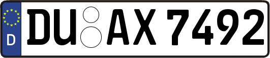 DU-AX7492