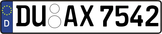 DU-AX7542