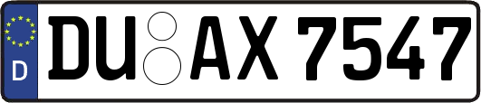 DU-AX7547