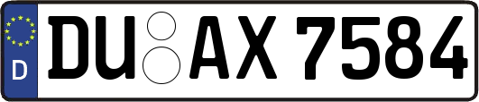 DU-AX7584
