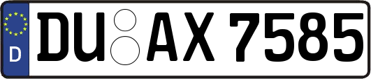 DU-AX7585