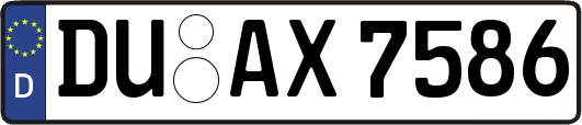 DU-AX7586