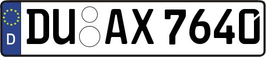 DU-AX7640