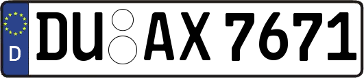 DU-AX7671