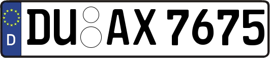 DU-AX7675