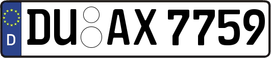 DU-AX7759