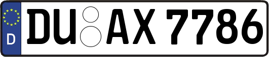 DU-AX7786