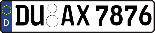 DU-AX7876