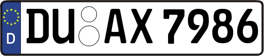 DU-AX7986