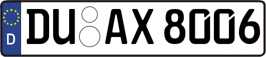 DU-AX8006