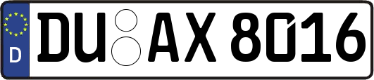 DU-AX8016