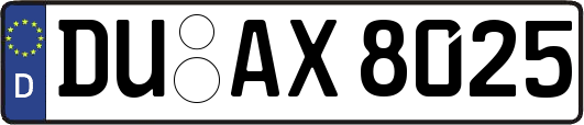 DU-AX8025