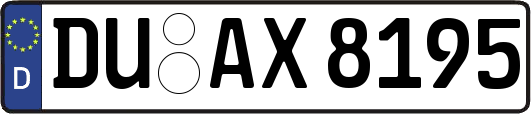 DU-AX8195