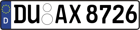 DU-AX8726