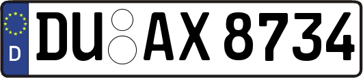 DU-AX8734