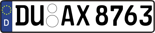 DU-AX8763