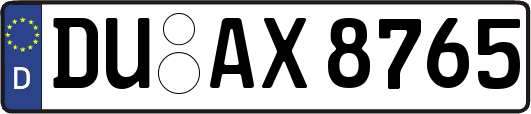 DU-AX8765