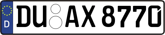 DU-AX8770