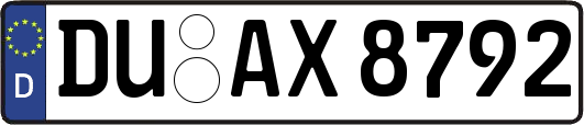 DU-AX8792