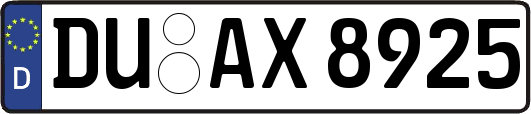 DU-AX8925