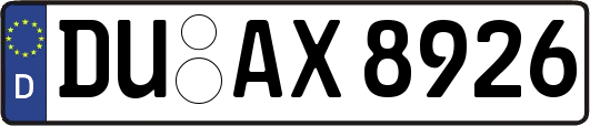 DU-AX8926
