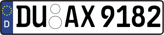 DU-AX9182