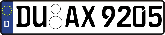 DU-AX9205