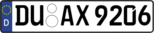 DU-AX9206