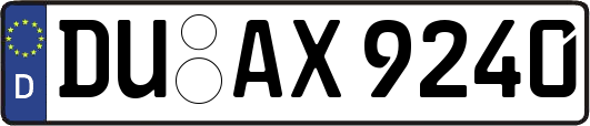 DU-AX9240