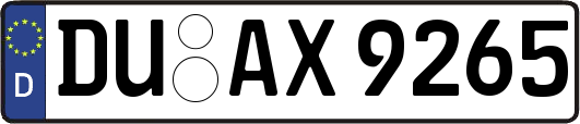 DU-AX9265