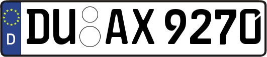 DU-AX9270
