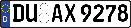 DU-AX9278