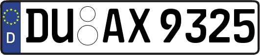 DU-AX9325