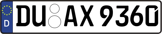 DU-AX9360