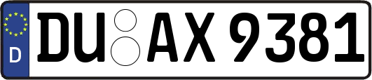 DU-AX9381