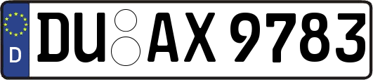 DU-AX9783