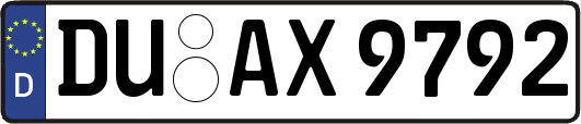 DU-AX9792