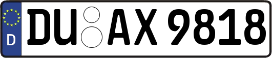 DU-AX9818