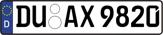 DU-AX9820