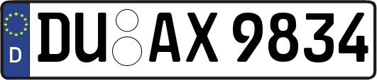 DU-AX9834