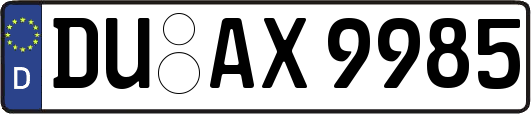 DU-AX9985