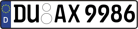 DU-AX9986