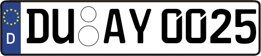 DU-AY0025