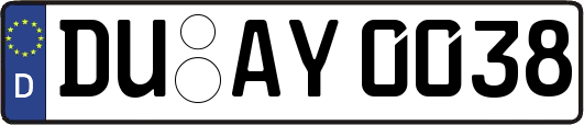 DU-AY0038