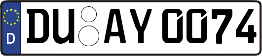 DU-AY0074