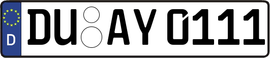 DU-AY0111