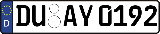 DU-AY0192