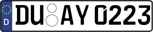 DU-AY0223