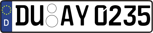 DU-AY0235